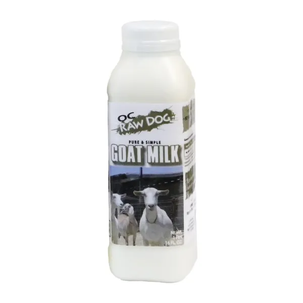 16 oz. (Pint) OC Raw Raw Goats Milk - Dog/Cat Supplements